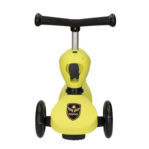 Extralink Kids Scooter Boss Ride Žlutá - Dětský Koloběžka a Odrazový Kolo 2