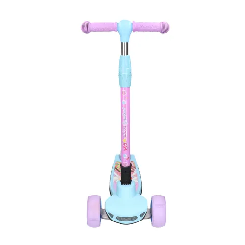 Patinete para ninos Extralink Kids Scooter Dumbo Cruiser Rosa 2