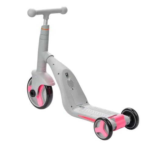 Scooter Extralink Kids Patrol Pacer Rosa - Patinete y Bicicleta para Ninos 0