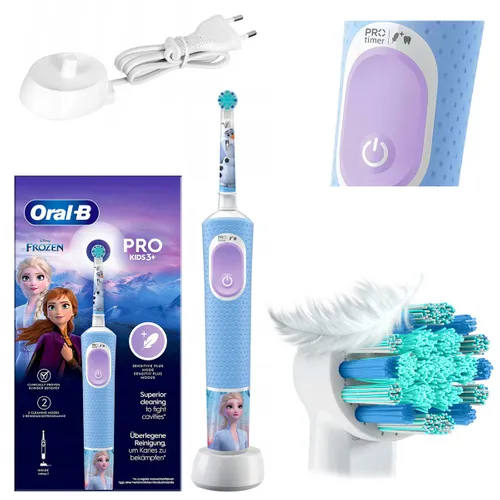 Oral-B Vitality Pro 103 Frozen | Electric toothbrush | Baza w zestawieTak