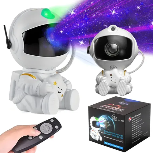 Extralink Home Projektor gwiazd MINI | Lampka nocna, rzutnik | dla dzieci, astronauta 0