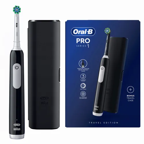 Oral-B PRO 1 Czarna | Szczoteczka elektryczna |  0