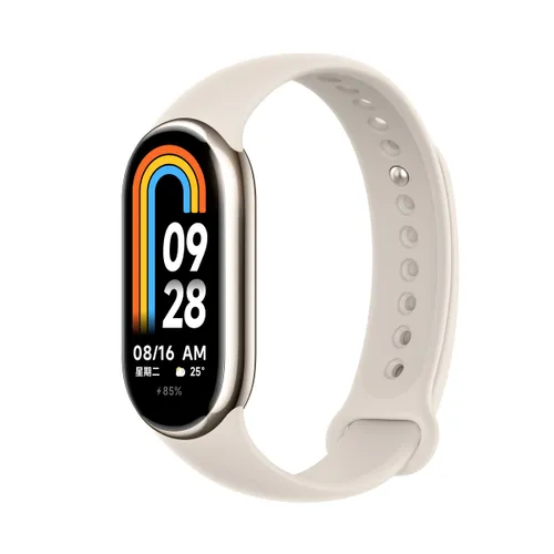 Xiaomi Smart Band 8 Graphite Gold | Smartband | Bluetooth 5.1, 190mAh, 1.62", 5 ATM, accelerometer, gyroscope, PPG sensor AkumulatorekTak