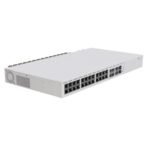 Mikrotik CRS326-4C+20G+2Q+RM | Switch | 20x RJ45 2.5G, 4x (2.5G ETH/10G SFP+ Combo, 2x 40G QSFP+ Ilość slotów Modułu SFP+4