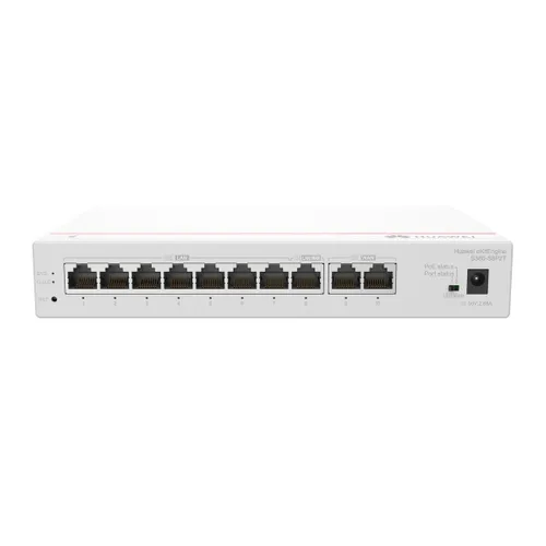 Huawei S380-S8P2T | Router | 2x GE WAN, 8x GE LAN, PoE+, 124W Częstotliwość wejściowa AC50/60