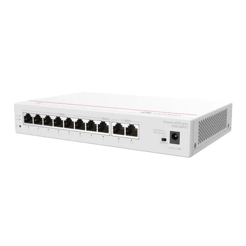 Huawei S380-S8P2T | Router | 2x GE WAN, 8x GE LAN, PoE+, 124W Dopuszczalna wysokość (n.p.m.)0 - 5000