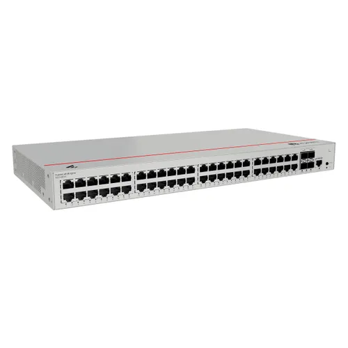 Huawei S220-48P4X | Switch | 48x GE, 4x SFP, AC Liczba zainstalowanych modułów SFP+4