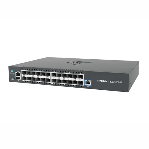 Cambium cnMatrix EX3024F | Anahtarı | 24x SFP+, çift dahili AC güç kaynağı, güç kablosu yok 0