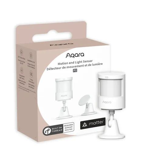 Aqara Motion and Light Sensor P2 | Czujnik światła i ruchu | Thread, Bluetooth 5.0 0