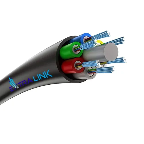 Kabel światłowodowy napowietrzny ADSS XOTKtsdD 72F | 72J (6x12J), G657A1, 3kN, 10mm | Extralink 0