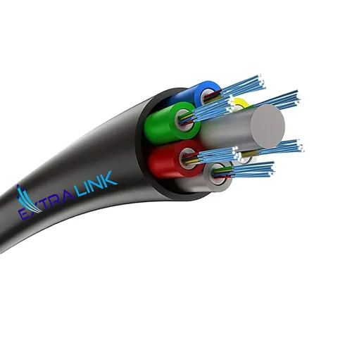 Kabel światłowodowy napowietrzny ADSS XOTKtsdD 48F | 48J (6x8J), G657A1, 3kN, 10mm | Extralink 0