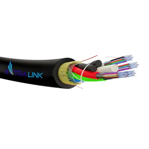 Glasfaserkabel XOTKtsdD 48F ADSS | 48J (4x12J), G657A1, 3kN, 10mm | Extralink 0