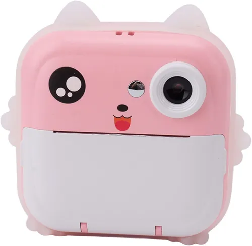 EXTRALINK EPP-003 PORTABLE MINI PRINTER PINK WITH CAMERA, LCD DISPLAY 1