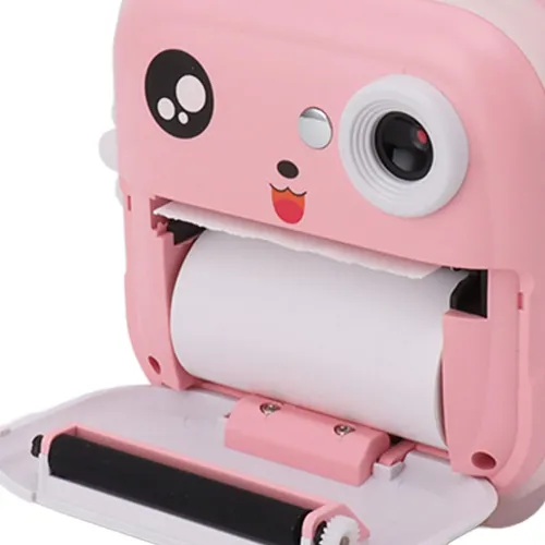 EXTRALINK EPP-003 PORTABLE MINI PRINTER PINK WITH CAMERA, LCD DISPLAY 2