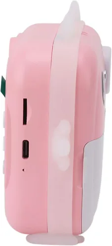 Extralink EPP-003 Różowa | Mini drukarka termiczna z aparatem | 3 rolki papieru termicznego, ekran LCD 2.5", Bluetooth, USB-C, 1000 mAh 4