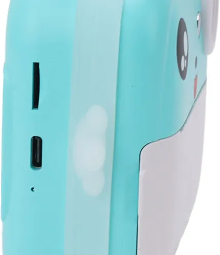 Extralink EPP-004 Azul | Mini impressora térmica com câmera | 3 rolos de papel térmico, tela LCD de 2,5", Bluetooth, USB-C, 1000 mAh 4