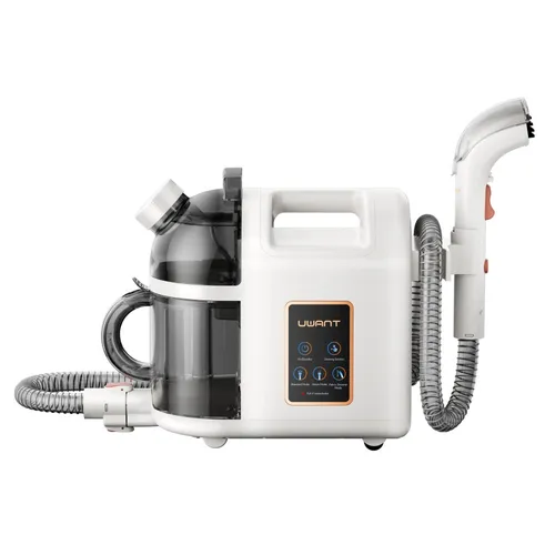 UWANT B200 Beyaz ​​| Yıkama elektrikli süpürgesi | halı, kanepe, döşeme temizliği için, 1900W, 12000 Pa, 1500ml tank 0