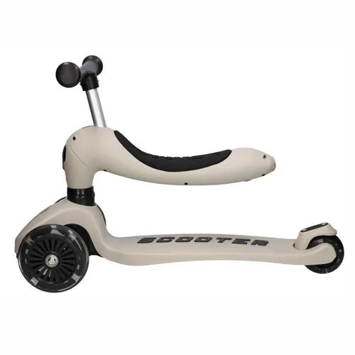 Extralink Kids Scooter Boss Ride Pro Gris | Scooter, bicicleta de equilibrio para ninos | 3
