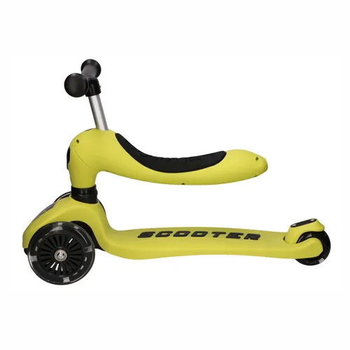 Extralink Kids Scooter Boss Ride Pro Žlutá | Koloběžka, balanční kolo pro děti | 3