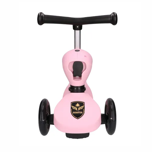 Extralink Kids Scooter Boss Ride Pro Růžová | Koloběžka, balanční kolo pro děti | 4