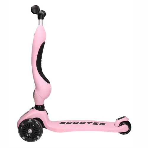 Extralink Kids Scooter Boss Ride Pro Růžová | Koloběžka, balanční kolo pro děti | 6