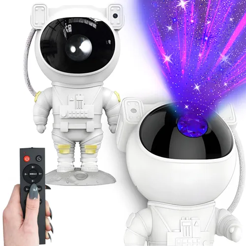 Extralink Home Projektor gwiazd 01 | Lampka nocna, rzutnik | dla dzieci, w kształcie astronauty 0