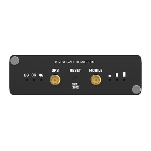 Teltonika TRB246 | Router industriale, gateway IoT LTE | Cat4, 1x RJ45 100Mb/s, IP30 Funkcje zarządzaniaRMS