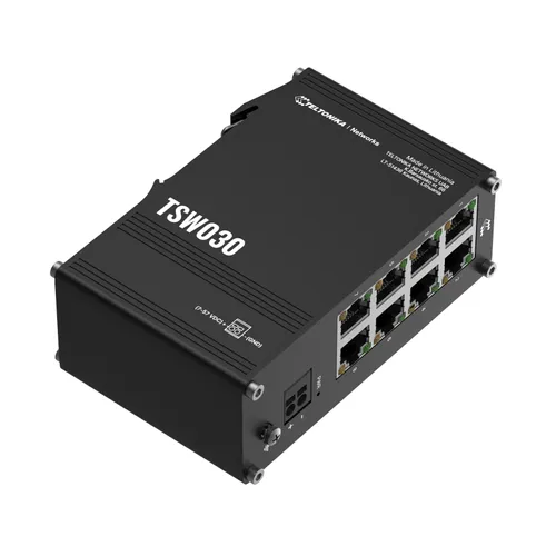 Teltonika TSW030 | Interruttore | 8x RJ45 100Mb/s, IP30 CertyfikatyCE, UKCA, EAC, UCRF, RCM, FCC, IC, CB
Standards
EN 55032:2015+A11:2020; EN 55035:2017+A11:2020; EN IEC 61000-3-2:2019+A1:2021; EN 61000-3-3:2013+A1:2019+A2:2021;