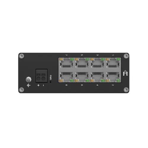 Teltonika TSW030 | Interruttore | 8x RJ45 100Mb/s, IP30 Montaż DIN na szynieTak