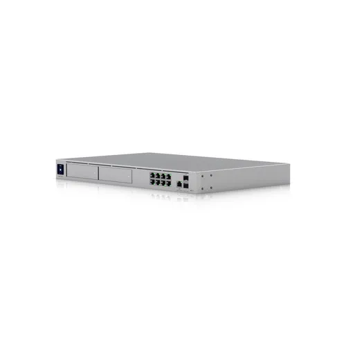 Ubiquiti UDM-Pro-Max | Console | UniFi Dream Machine, 8x RJ45 1000Mb/s, 1x SFP+, 1x RJ45 2.5Gb/s WAN, 1x SFP+ WAN Diody LEDDziałanie, Błąd, Link, Ready