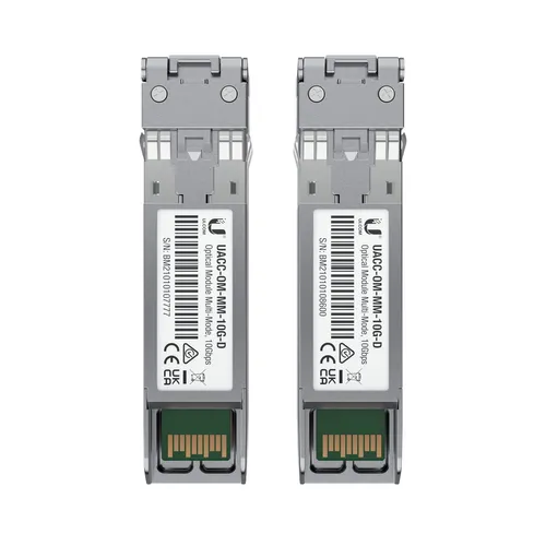 Ubiquiti UACC-OM-MM-10G-D-20 | SFP+ Modul | 20-pack, Duplex LC, MM, 850nm, 10Gbps, 300m 1