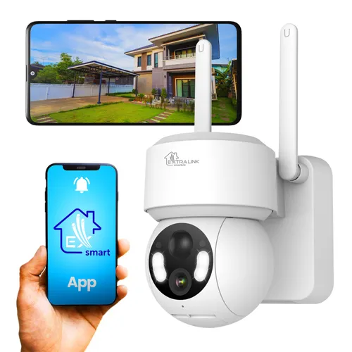 Extralink Smart Life SolarEye Pro | Kamera zewnętrzna | bezprzewodowa, 2.5K, Wi-Fi, akumulator 5200mAh, IP65 BluetoothNie