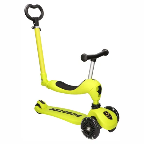 Extralink Kids Scooter Boss Ride Pro Green | Scooter, balance bike for children | 1