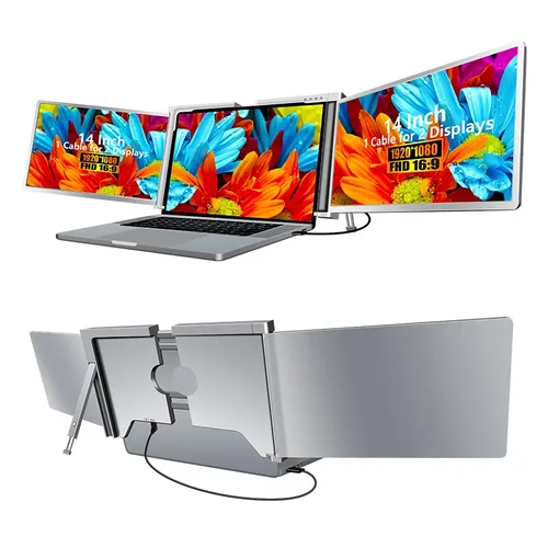 EXTRALINK SMART LIFE 14" 2-SCREEN MONITOR FOR LAPTOPS S400 2