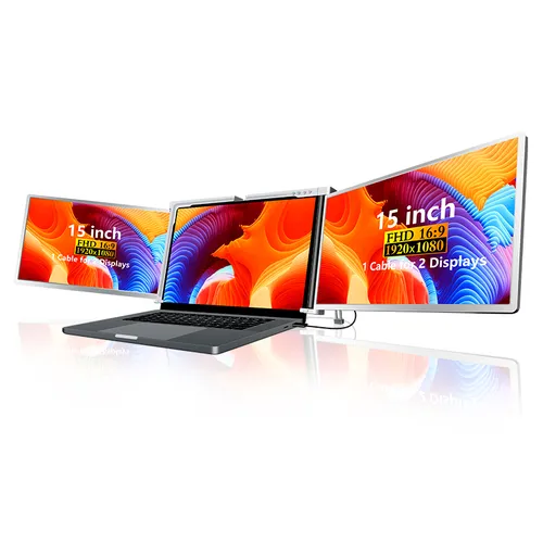 EXTRALINK SMART LIFE 15" 2-SCREEN MONITOR FOR LAPTOPS S600 0