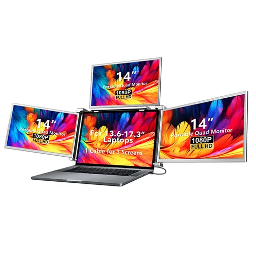 EXTRALINK SMART LIFE 14" 3-SCREEN MONITOR FOR LAPTOPS S680 0