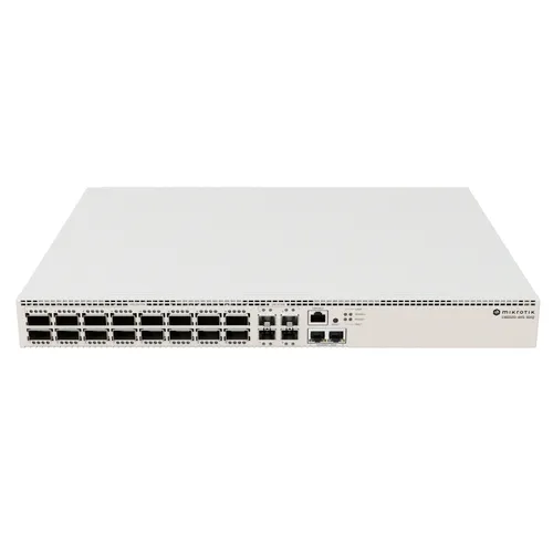 Mikrotik CRS520-4XS-16XQ-RM | Přepínač | 16x QSFP28, 4x SFP28, 2x 10G RJ45 0