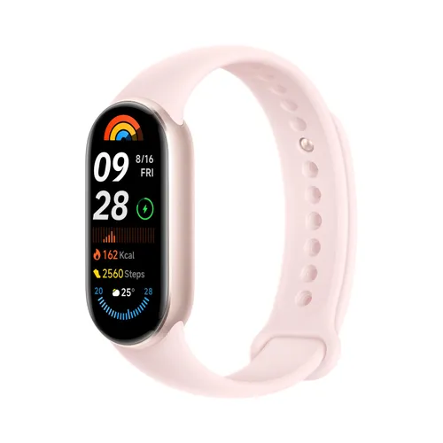 Xiaomi Smart Band 9 Rosa | Banda inteligente | Bluetooth 5.4, 233 mAh, 1,62", 5 ATM, acelerômetro, giroscópio, sensor PPG Czas ładowania1