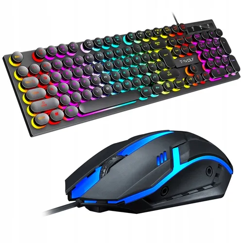 Extralink Gaming Set TF270 2in1 | Sada klávesnice + myš | LED podsvícení 0