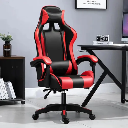 Extralink Gaming | Oyun koltuğu | ofis koltuğu, döner, kova, siyah/kırmızı, G-522 1