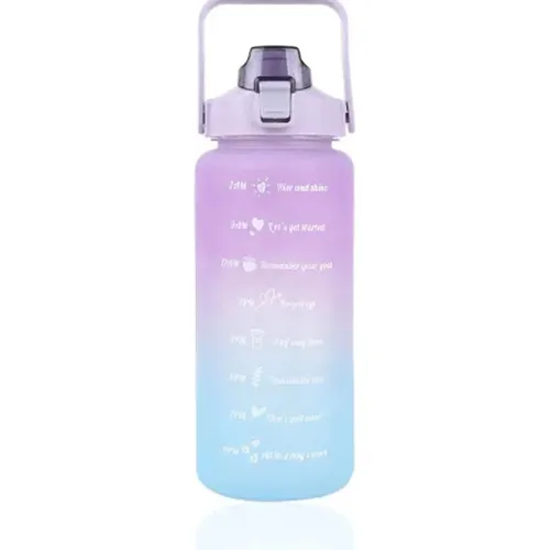 Extralink | Motivational Bottle | water bottle, 2000ml, purple-blue, BUT-992 3