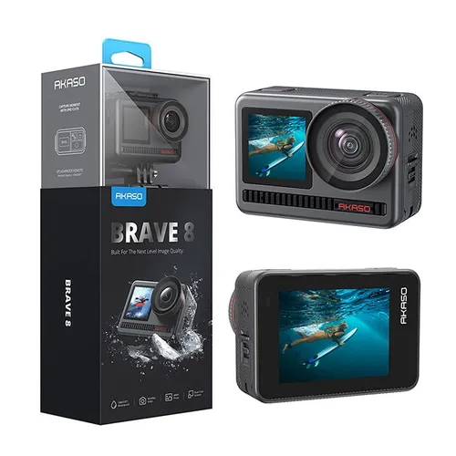 Akaso Brave 8 | Spor kamerası | 4K, Wi-Fi, 1550 mAh 3