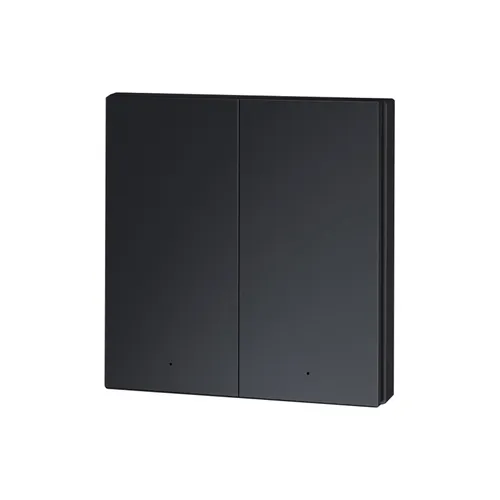 Aqara Wireless Remote Switch H1 Серый | Беспроводной настенный выключатель | 2 кнопки, WRS-R02-G 1