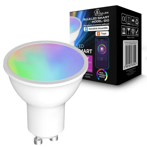 Bombilla LED Extralink Smartlife, GU10 G10 2700-6500K WiFi 220-240V 0
