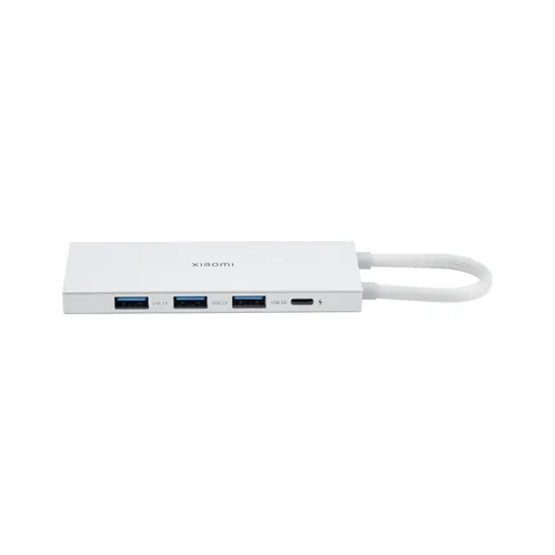 Xiaomi 5-in-1 Type-C USB Hub, USB Konsantratörü, Type-C/USB-A x 3/HDMI Ilość portów USB 3.2 Gen 1 (3.1 Gen 1) Typu-A3