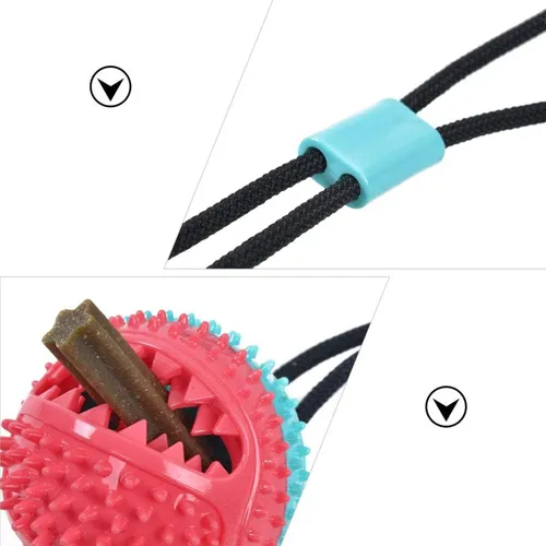 EXTRALINK PETS ZABAWKA NA PRZYSMAK KARMĘ INTERAKTYWNA DLA PSA Z PRZYSSAWKĄ GRYZAK PET-842 2