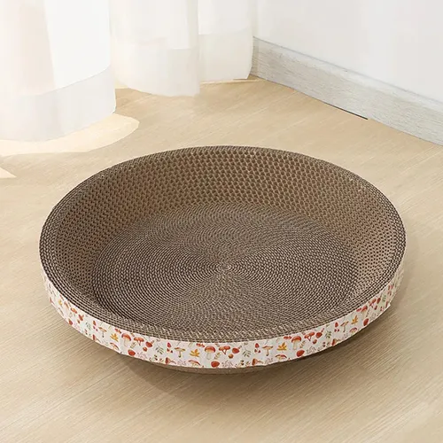 EXTRALINK PETS DRAPAK DLA KOTA KARTONOWY OKRĄGŁY MISKA LEGOWISKO 30 CM DO DRAPANIA PET-763 0