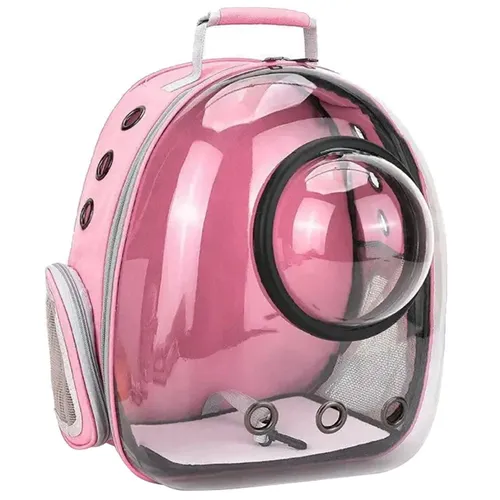 Extralink Pets | Plecak dla kota psa | transporter przezroczysty wentylowany torba na kota pet-997 0