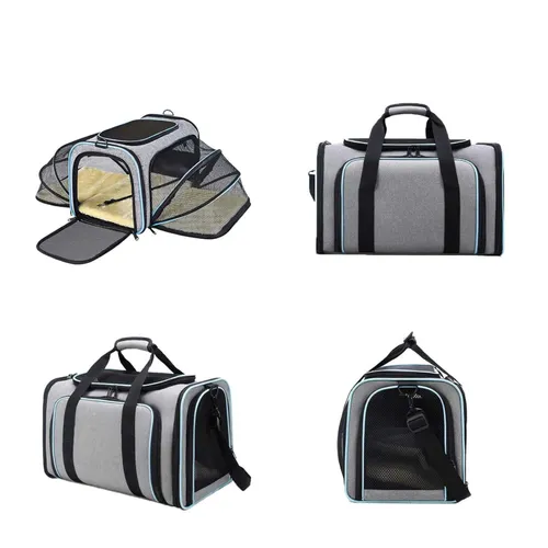 Extralink Pets | Torba transportowa dla kota psa | transporter rozkładany do 8kg duży wentylacja pet-745 1