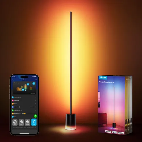 Govee H607C Floor Lamp | Floor Lamp | RGBICWW, Matter Support 1